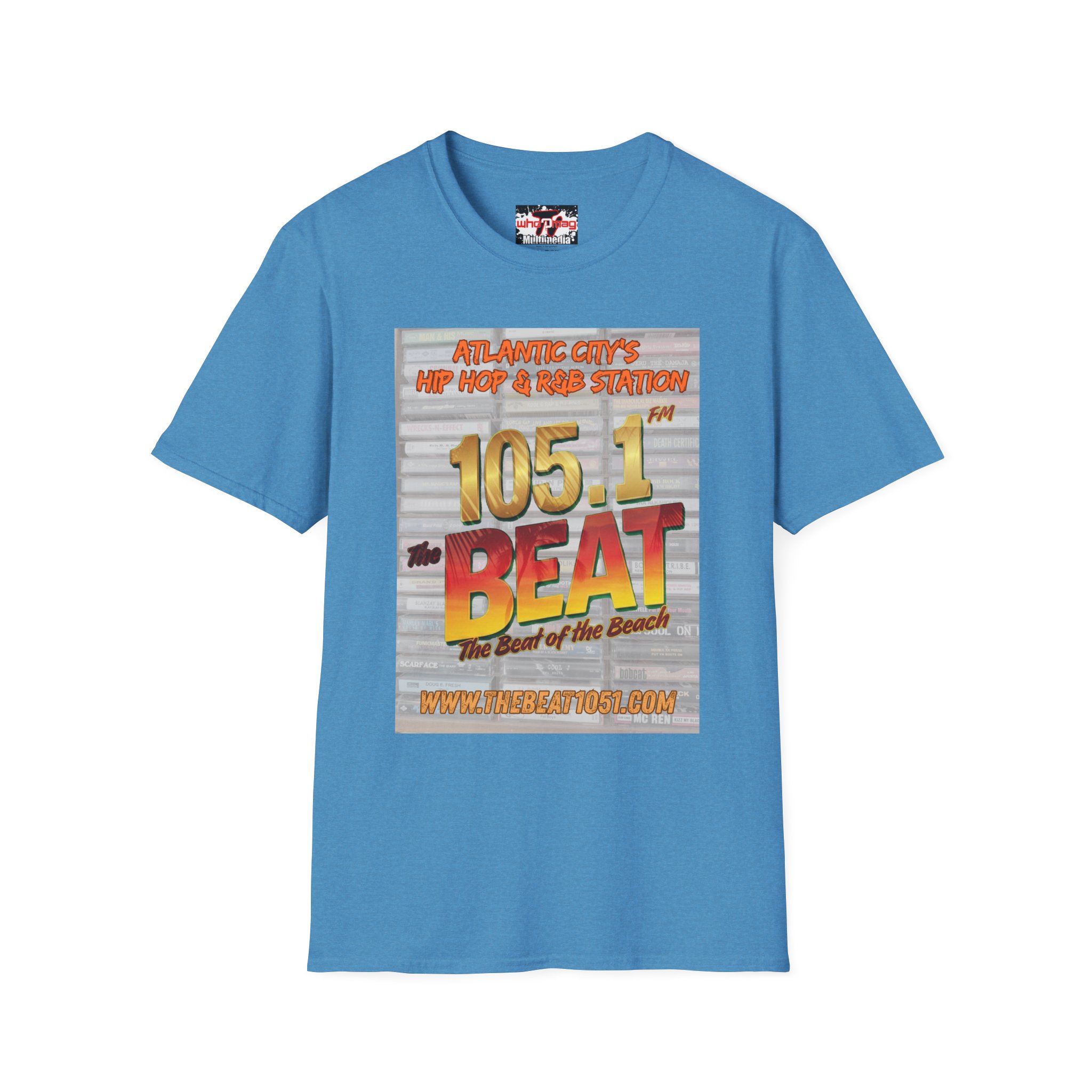 The Beat 105.1 - The Beat of the Beach T-Shirt - Limited Edition 2 (Cassette Edition) - Image 2