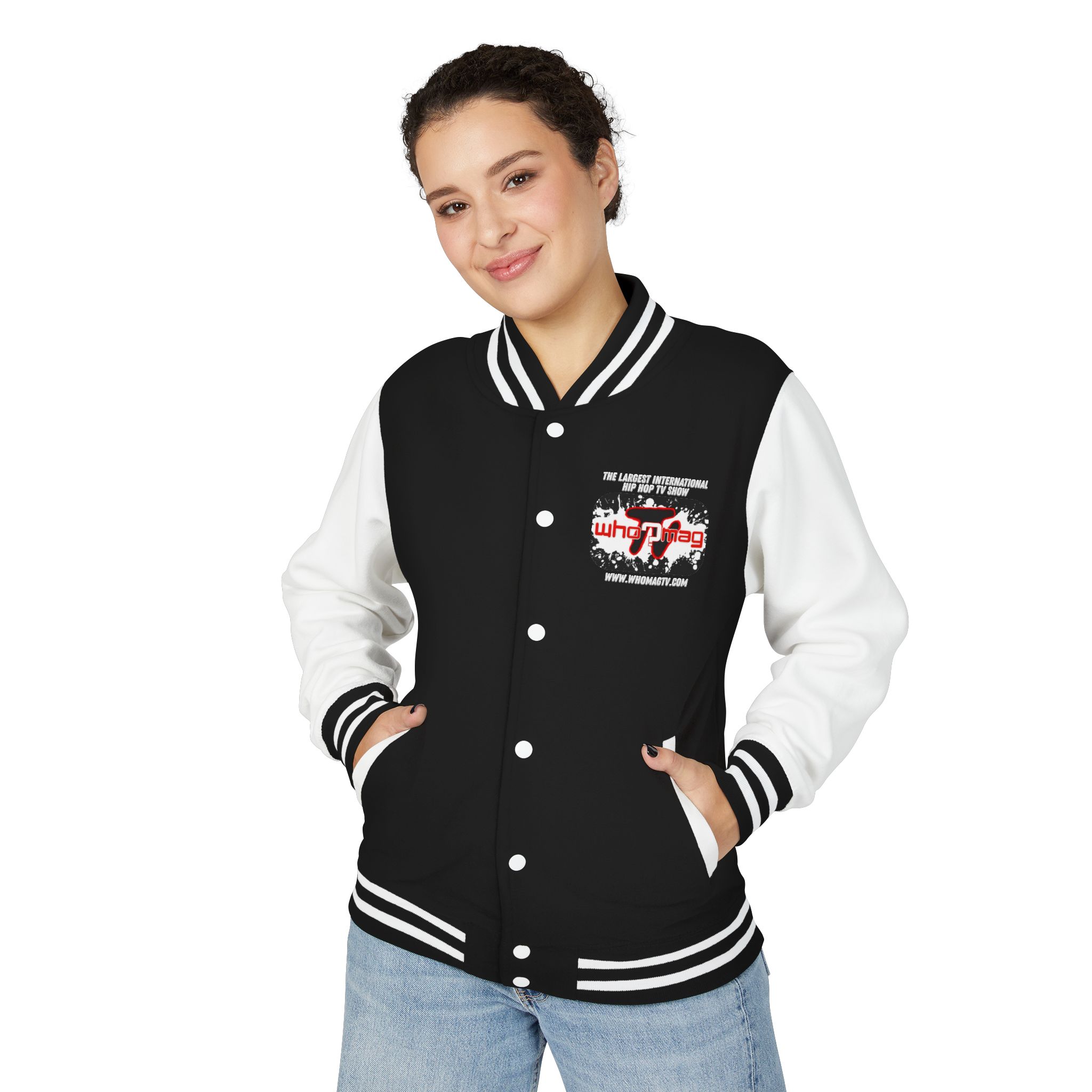 WHO?MAG "I Do Dope Stuff" Varsity Jacket - Image 3