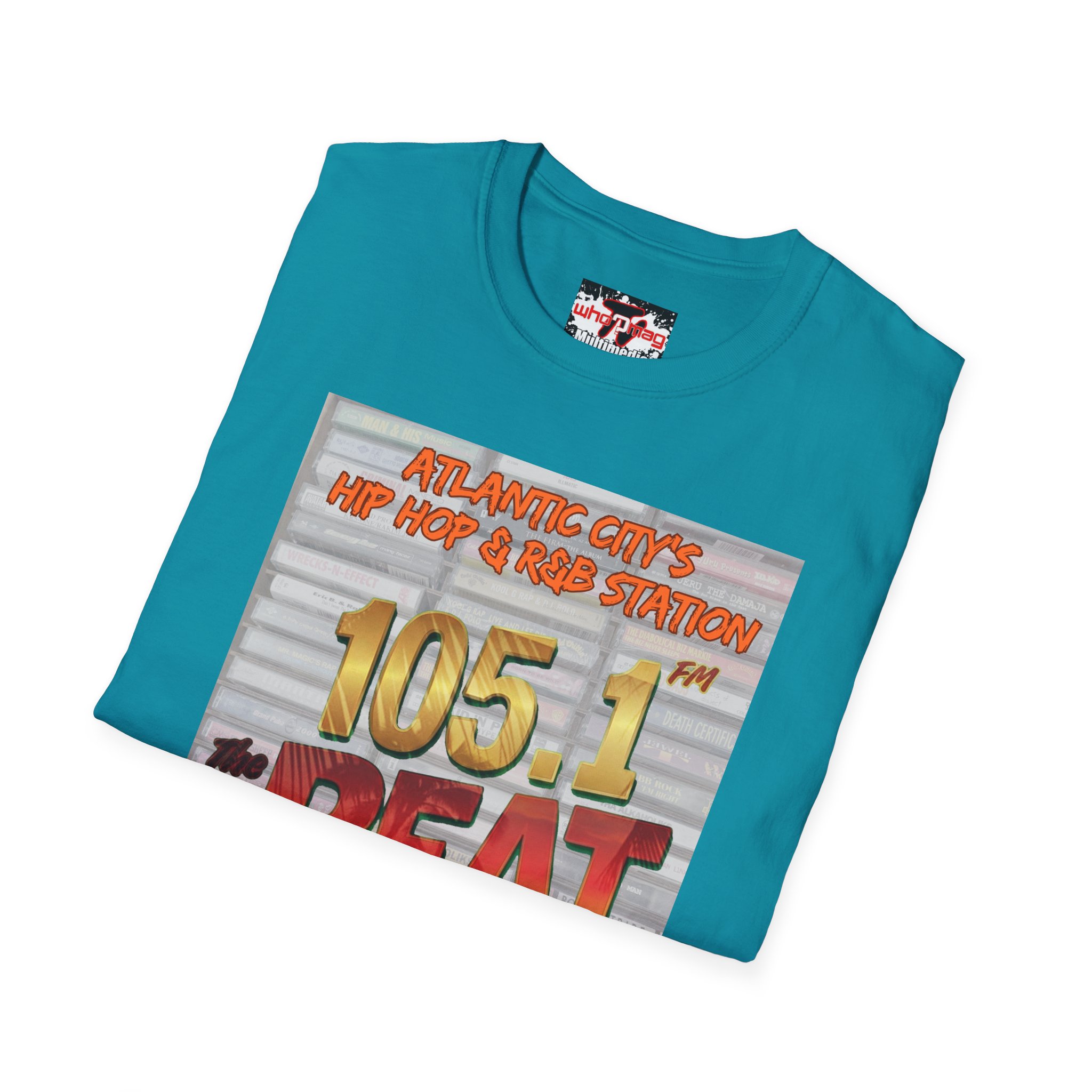 The Beat 105.1 - The Beat of the Beach T-Shirt - Limited Edition 2 (Cassette Edition) - Image 9