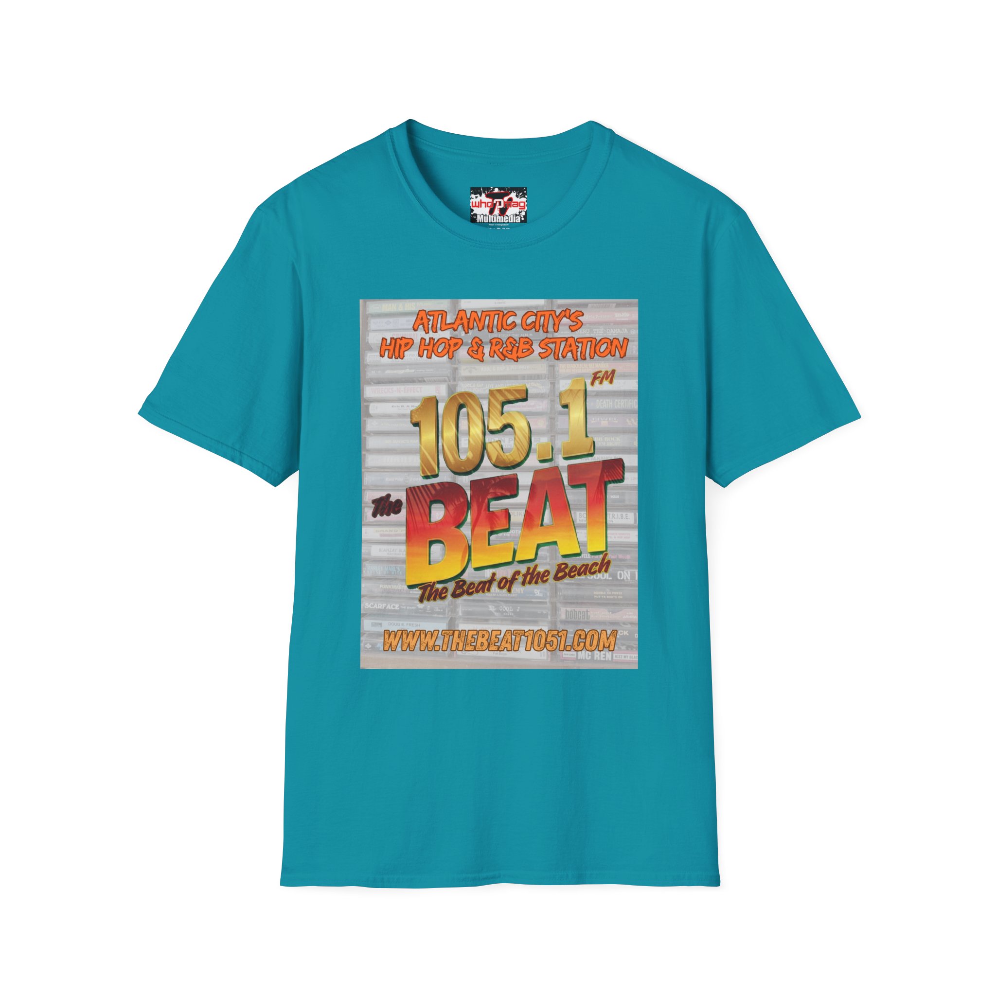The Beat 105.1 - The Beat of the Beach T-Shirt - Limited Edition 2 (Cassette Edition) - Image 6