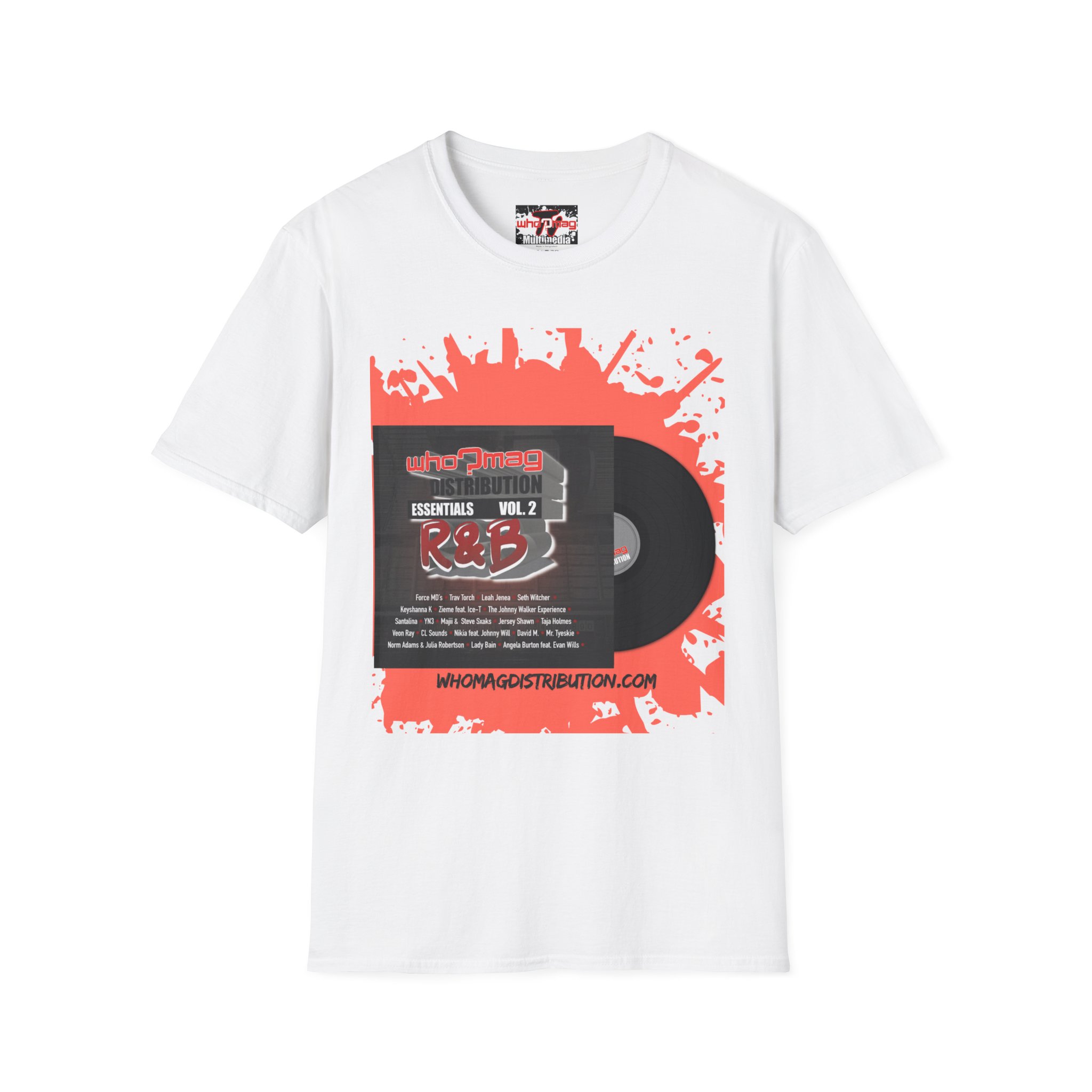 Copy of WHO?MAG Distribution Essentials Vol. 2 - R&B T-Shirt - Image 2