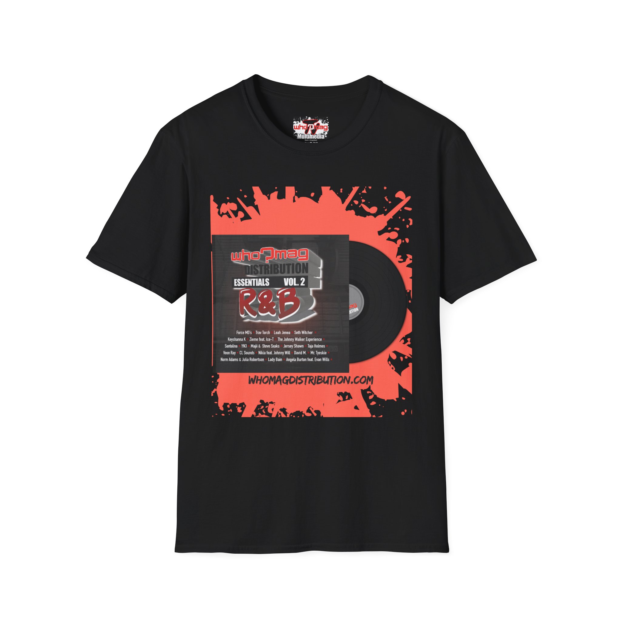 Copy of WHO?MAG Distribution Essentials Vol. 2 - R&B T-Shirt